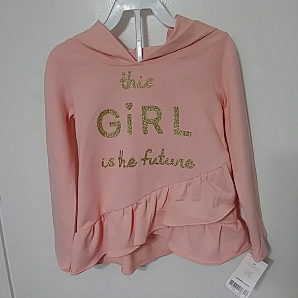 Carter's hooded long sleeve shirt